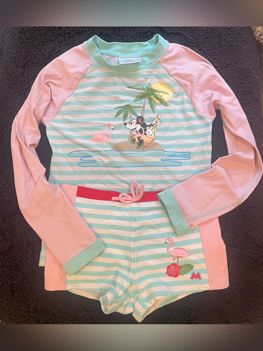 Hanna Andersson x Disney Rashguard Set 130/8